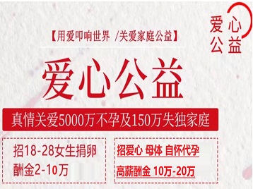 冕宁捐卵助孕生子 爱心志愿者招募